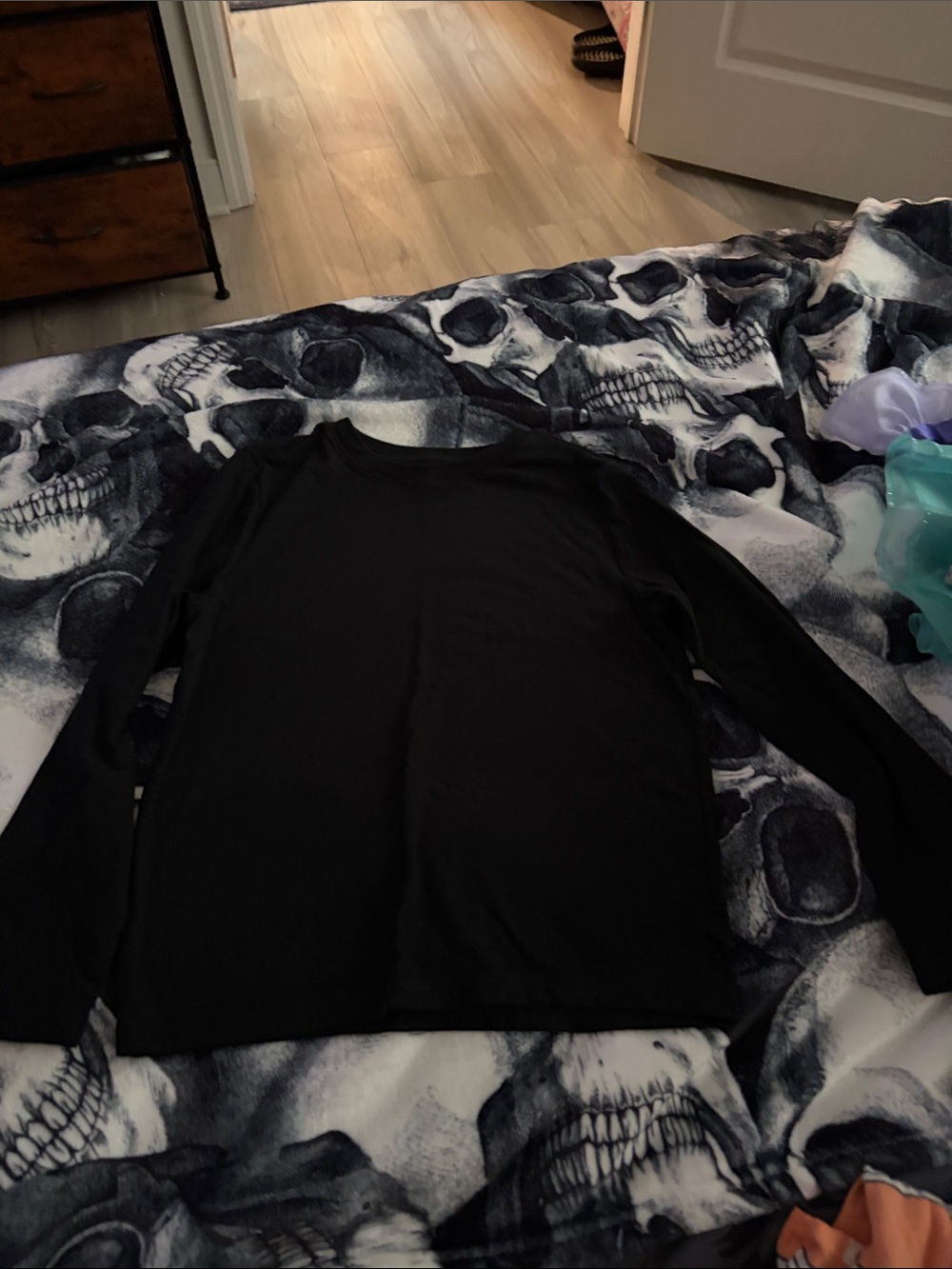 Cat & Jack Black Long-Sleeve Tee